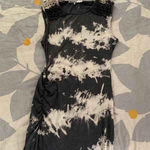 Pam & Gela knotted dye dress